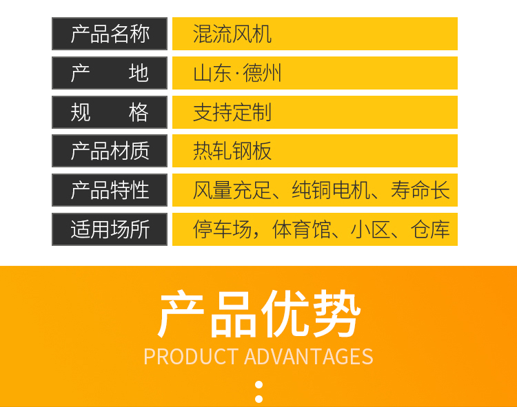 HTF消防排煙風機 耐高溫消防風機